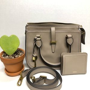 Fossil Ryder Mini Satchel with Coordinating Wallet